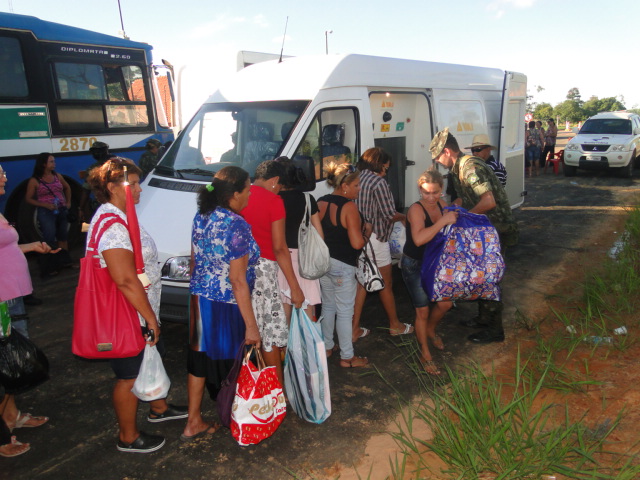 Sacoleiros também são alvos da operação conjunta